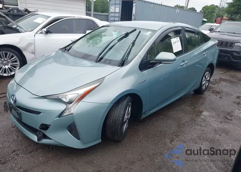 2016 Toyota Prius Two Eco from USA, damaged, VIN JTDKARFU0G3506389